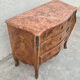 Louis XV style chest of drawers in rosewood