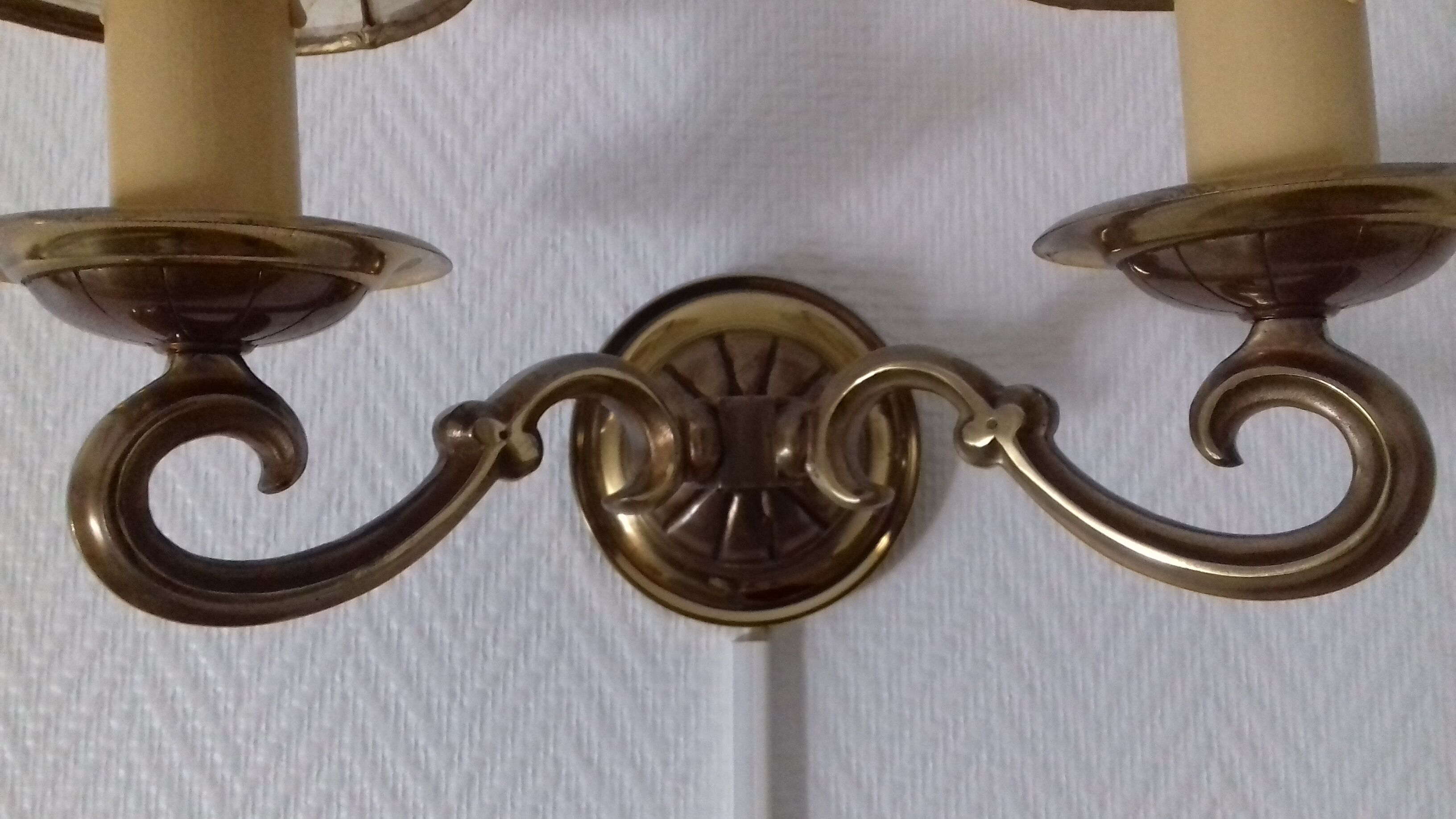 Regency style bronze wall light Luminaires Petitot