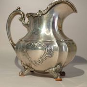 Reed & Barton Solid Sterling Silver Sugar Bowl & Creamer 790 grams