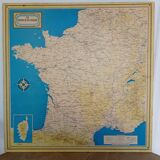 French railway map