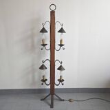 Vintage brutalist floor lamp 1970