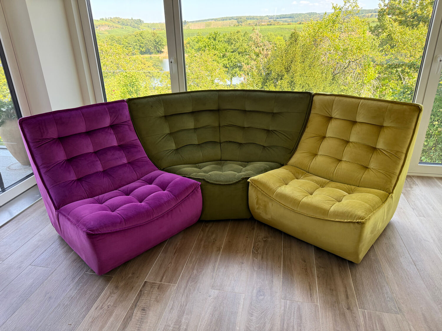 Vintage modular sofa. Calia Italia