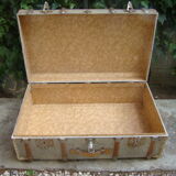 Old travel trunk