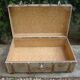 Old travel trunk