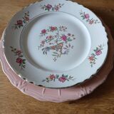 9 old flat plates