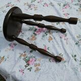 Wooden round stool