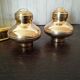Set 3 pieces salt shaker pepper salting gilded copper