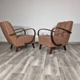 Art deco armchair by Jindrich Halabala