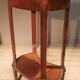 Louis XVI style marble top side table