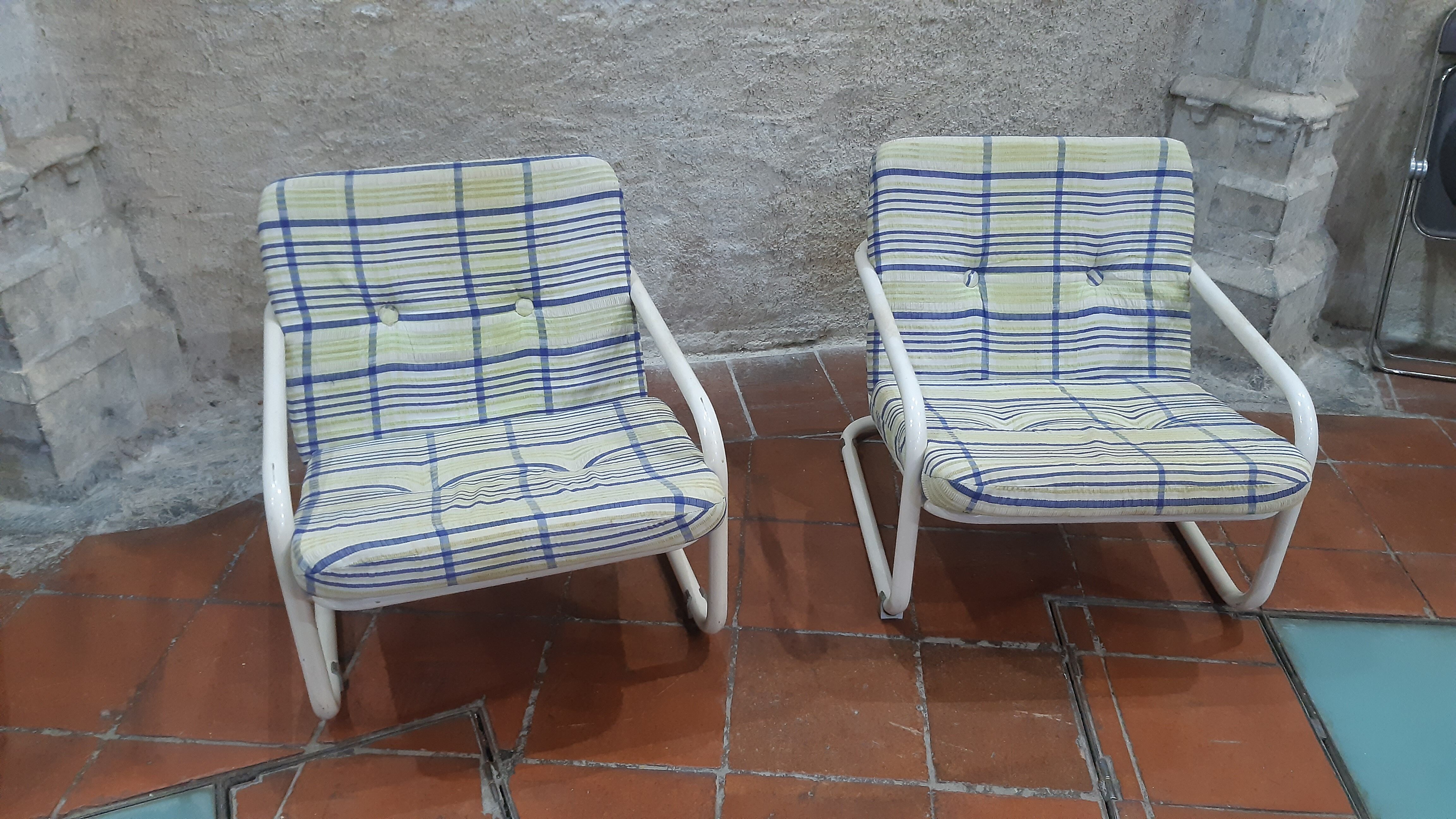 Two 1973 Prisunic chairs
