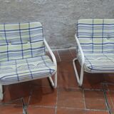 Two 1973 Prisunic chairs
