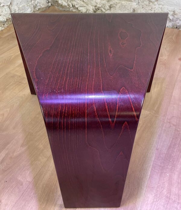 Table basse Stressless en bois cintré