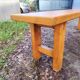 Vintage elm bench