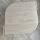 Travertine coffee table