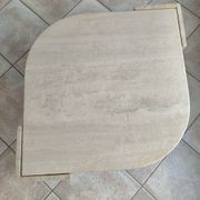Table basse en travertin