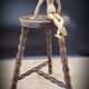 Tripod stool feet ball