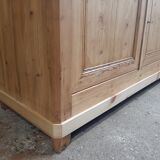 Rustic solid pine buffet