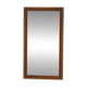 Miroir scandinave en chêne, Suède 1960, 100 x 55cm