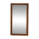 Miroir scandinave en chêne, Suède 1960, 100 x 55cm