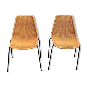 Chaises en rotin ou en