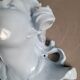 Vintage opaline globe sculptural wall light