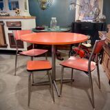 Orange Formica Set