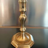 Vintage bronze candle holder