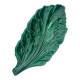 Leaf-shaped dish