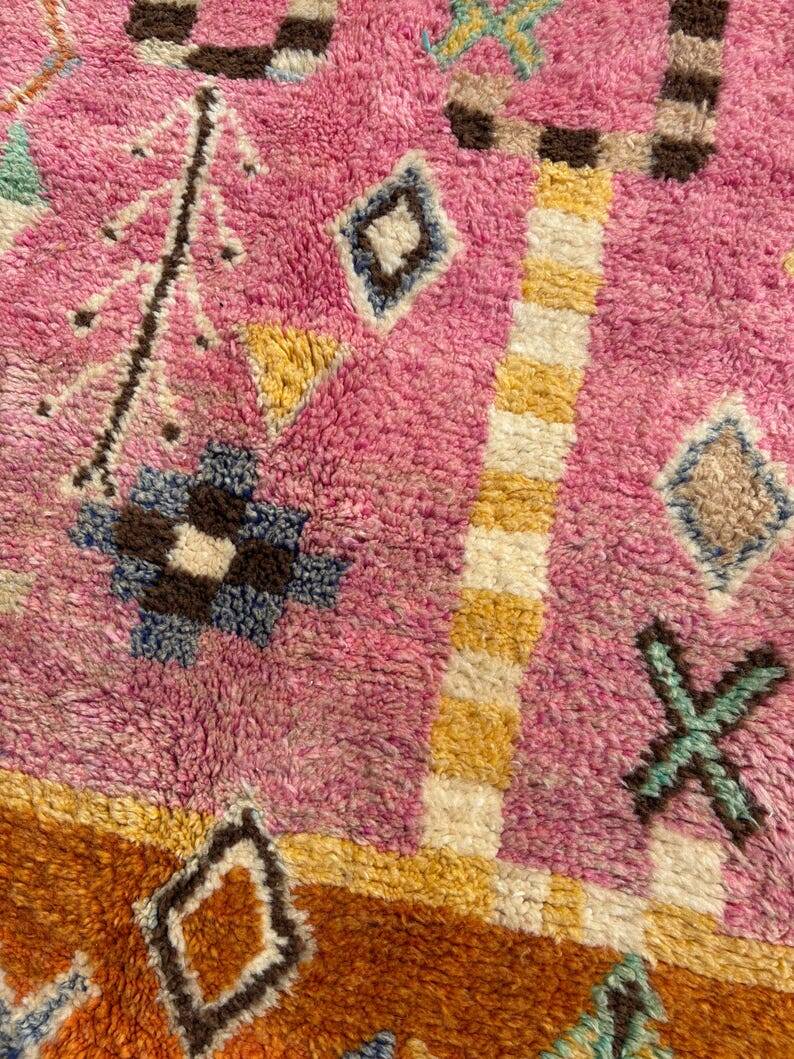 Handmade Moroccan Berber rug