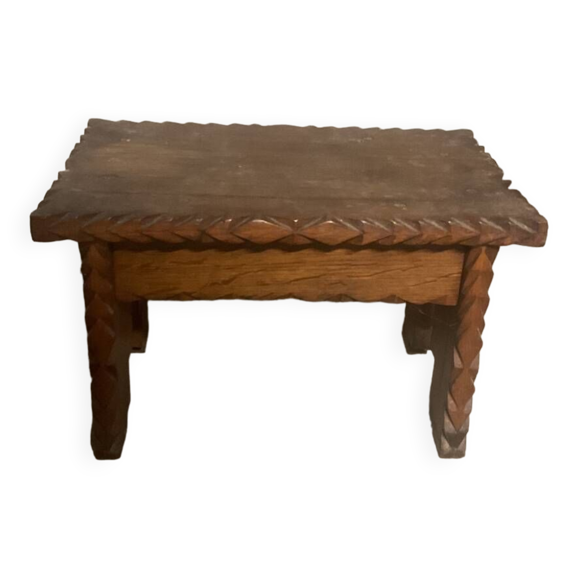 50s wooden stool