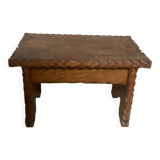 1950s wooden stool