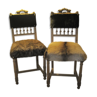 Pair of chairs Henry II
