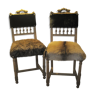 Paire de chaises Henri II