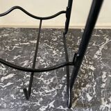 Vintage black bottle holder