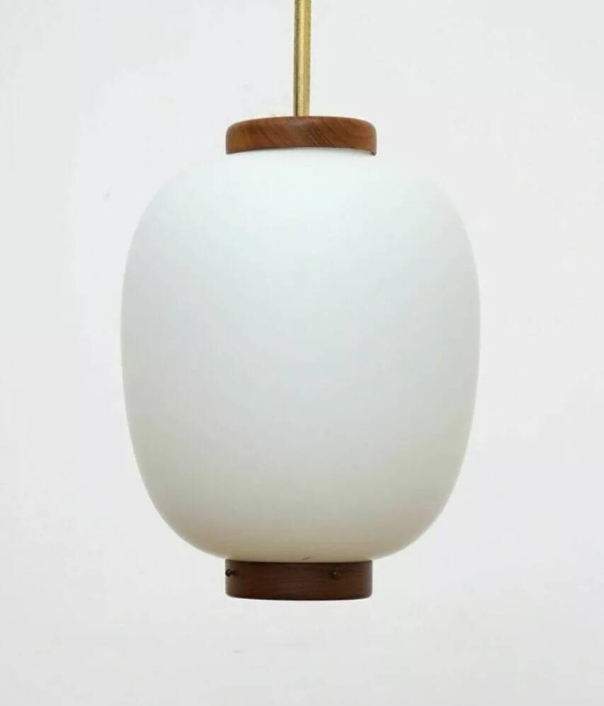 Vintage china chandelier by bent karlby lyfa edition