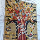 Tapestry with vintage canvas, Pierre Rey