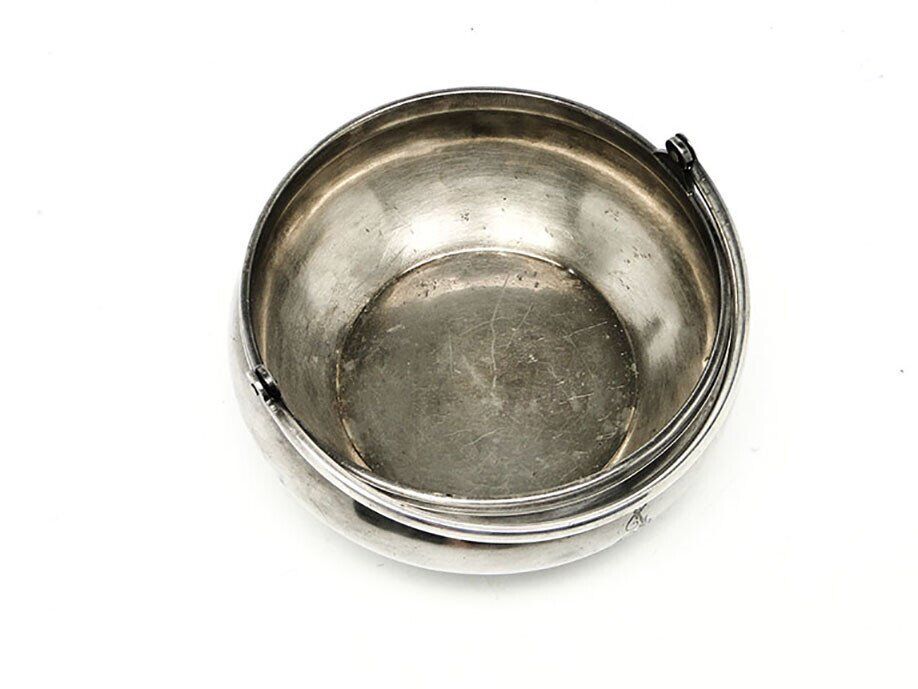 Early 20th century sugar bowl from Berndorf, Germany