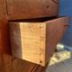 Louis-Philippe 19th century solid oak chest of 4 drawers