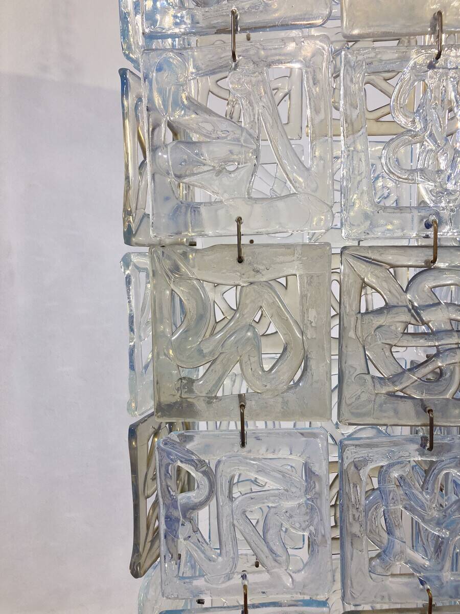 Mid-Century Murano Glass Ceiling Light