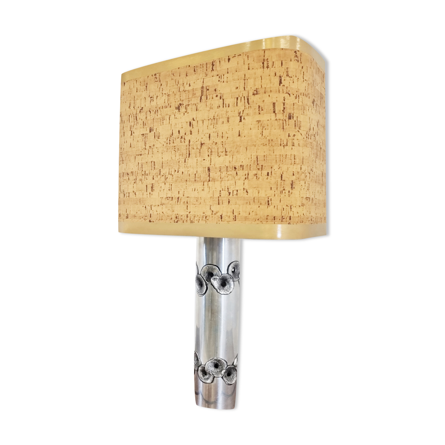 Brutalist Willy Luyckx table lamp, 1970s