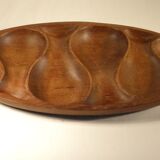 Teak aperitif tray 40 x 22