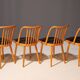 Ensemble de quatre chaises en bois | Antonín Šuman, 20e siècle