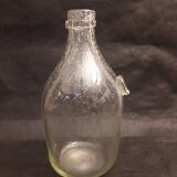 Bottle bubbling glass artisan Biot vintage 1970