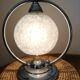 Clichy glass globe lamp