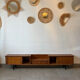 Enfilade basse vintage peu profonde