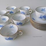 Lot of 7 furstenberg coffee cups, porcelain