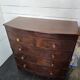 English mahogany chest of drawers