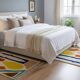 Tapis en laine pure fait main traditionnelle taille 200 x 300 cm