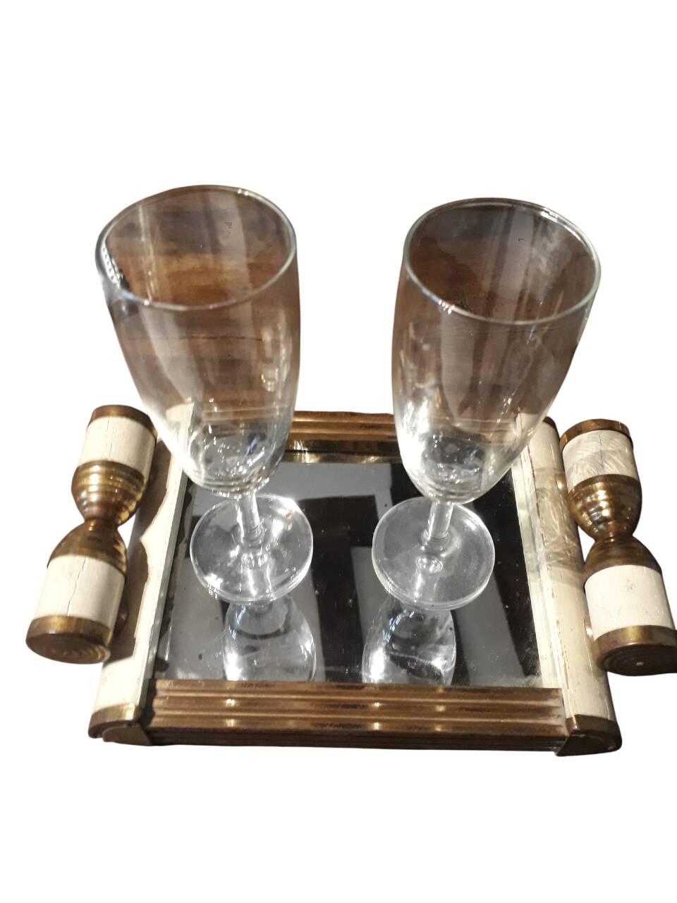 Art deco cocktail tray