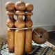 Wooden bowling
